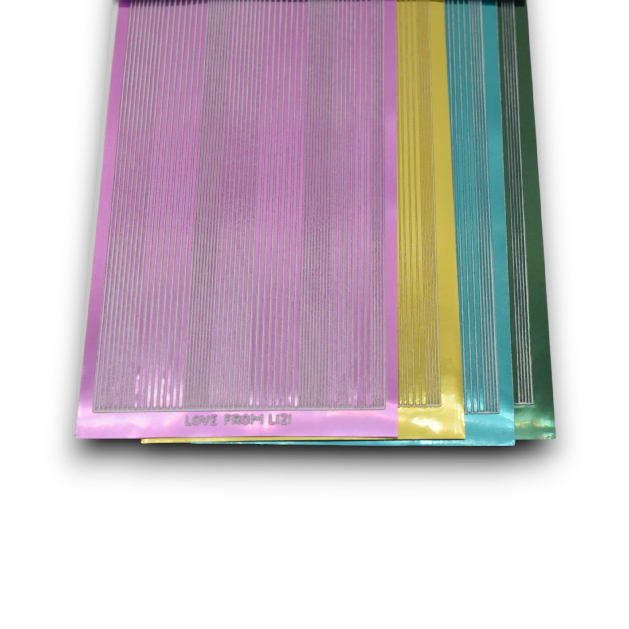 Enjoy The Little Things - Pin Stripe Peel-Off 4 Pack